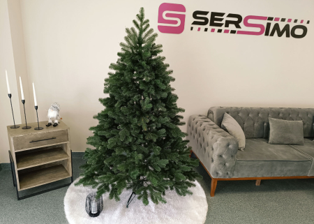 Brad artificial Christmas Deluxe by Sersimo, Kovalivska verde, 3D, 180cm [2]