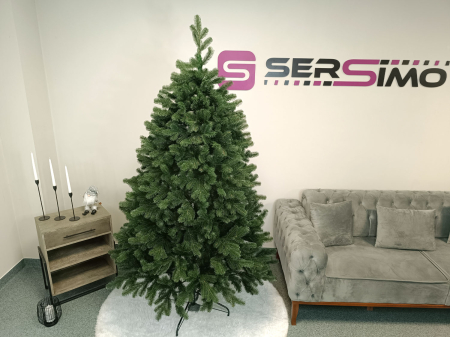 Brad artificial Christmas Deluxe by Sersimo, Kovalivska verde, 3D, 210cm [15]
