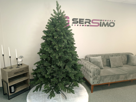 Brad artificial Christmas Deluxe by Sersimo, Kovalivska verde, 3D, 210cm [7]