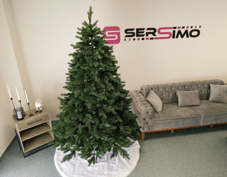 Brad artificial Christmas Deluxe by Sersimo, Kovalivska verde, 3D, 230cm [10]