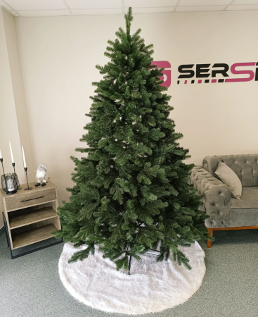 Brad artificial Christmas Deluxe by Sersimo, Kovalivska verde, 3D, 230cm [6]