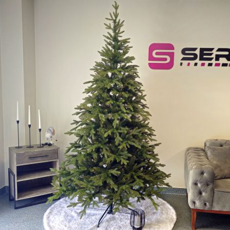 Iarna - Brad artificial Christmas Deluxe by Sersimo, Nature, 2D+3D, 230cm