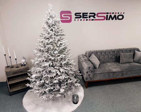 Brad artificial Christmas Deluxe by Sersimo, Viena nins, 3D, 210cm [18]