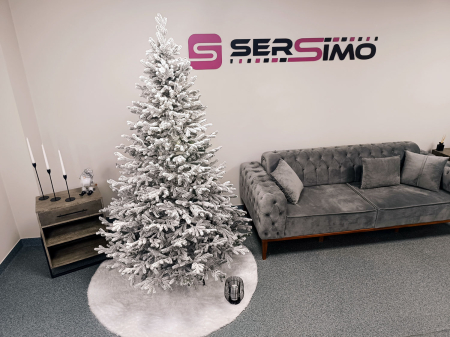Brad artificial Christmas Deluxe by Sersimo, Viena nins, 3D, 210cm [14]
