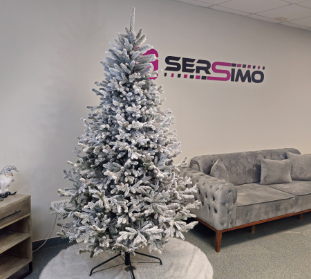 Brad artificial Christmas Deluxe by Sersimo, Viena Select nins, integral 3D, 210cm [5]