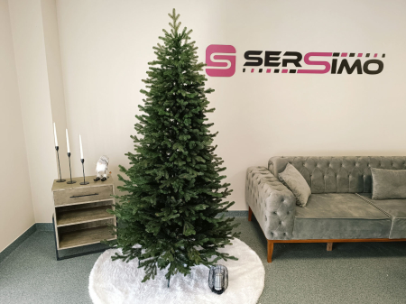 Brad artificial Christmas Deluxe by Sersimo, Viena Slim, 2D+3D, 210cm [12]
