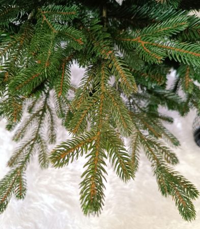 Brad artificial Christmas Deluxe by Sersimo, Viena Slim, 2D+3D, 210cm [6]