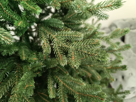 Brad artificial Christmas Deluxe by Sersimo, Viena verde, 3D, 210cm [13]