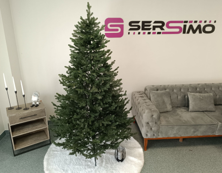 Brad artificial Christmas Deluxe by Sersimo, Viena verde, 3D, 210cm [8]