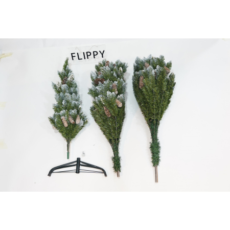 Brad Artificial de Craciun bogat, , 1.8 m inaltime, 918 ramuri verzi inzapezite, Verde, Decorat, Interior/ Exterior [2]