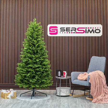 Brad artificial Sersimo, Alindra Elite, verde, integral 3D, 210 cm [5]