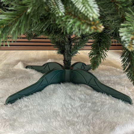 Brad artificial Sersimo, Miahelene Elite, verde nins cu merisoare, mix 2D+3D, 220 cm [2]