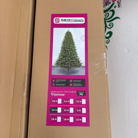 Brad artificial Sersimo, Viorisse Elite, verde, integral 3D, 220 cm [12]