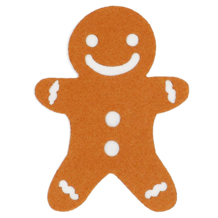 Brad de Craciun din pasla pentru copii, 115x80 cm, cu 26 decoratiuni [9]