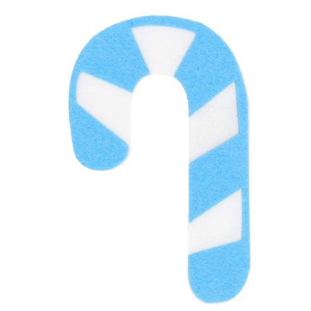 Brad de Craciun din pasla pentru copii, 115x80 cm, cu 26 decoratiuni [1]