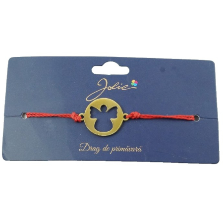 ✨TOATE PRODUSELE✨ - Bratara Aurie Inox Ingeras in Banut