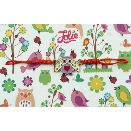 ✨TOATE PRODUSELE✨ - Bratara Jolie cu Impletitura pentru Copii Bufnita