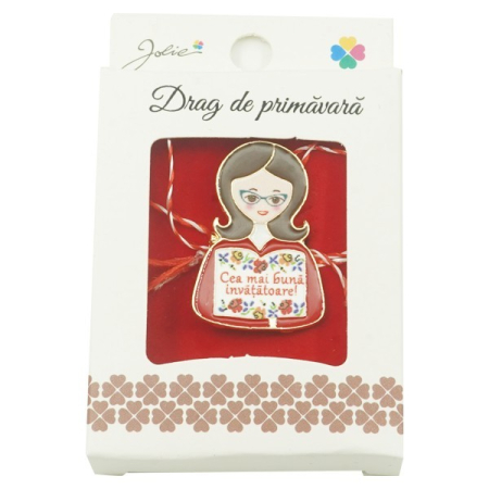 Brosa Mica in Cutie Jolie model Cea Mai Buna Invatatoare [1]