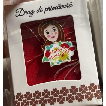 ✨TOATE PRODUSELE✨ - Brosa Mica in Cutie Jolie model Mama e numai una