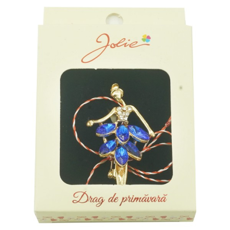 ✨TOATE PRODUSELE✨ - Brosa Multicolora Jolie model Balerina Delicata