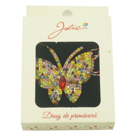 ✨TOATE PRODUSELE✨ - Brosa Multicolora Jolie model Fluture