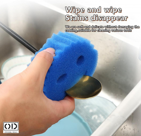 Burete vase scrub vase burete scrub vase burete de vase burete pentru spalat vase burete scrub pentru vase carpa pentru spalat vase spalator vase burete scrub daddy scrub [3]