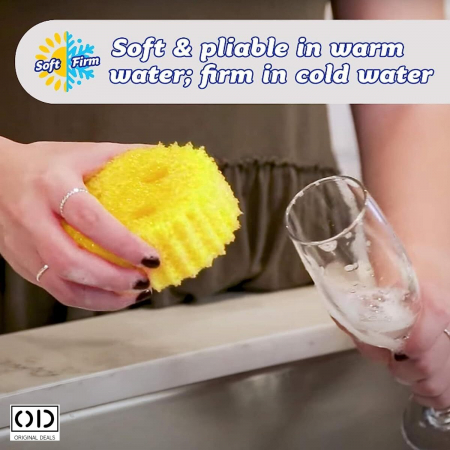 Burete vase scrub vase burete scrub vase burete de vase burete pentru spalat vase burete scrub pentru vase carpa pentru spalat vase spalator vase burete scrub daddy scrub [8]