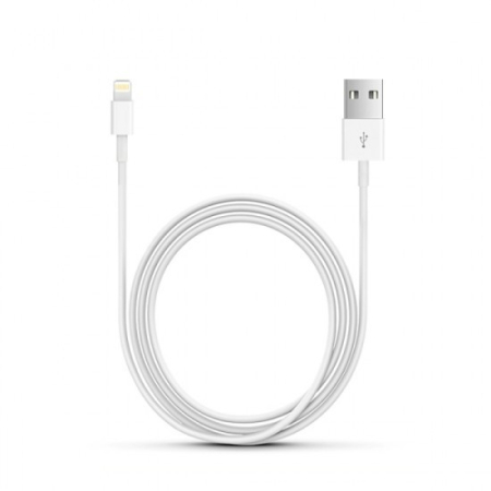 Cablu Date , compatibil cu iPhone, 2A, 1 m, WUW-X83, Blister, Alb [1]