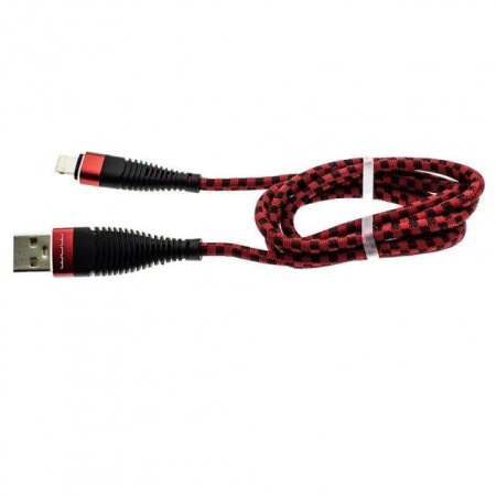 Micro USB - Cablu Date/Incarcare 3A micro USB 1 m X119 Blister, Rosu/Negru