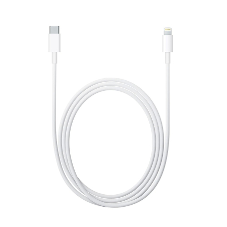 ✨TOATE PRODUSELE✨ - Cablu de date si de incarcare Apple, USB Tip-C-Lightning, 1 metru, , Alb