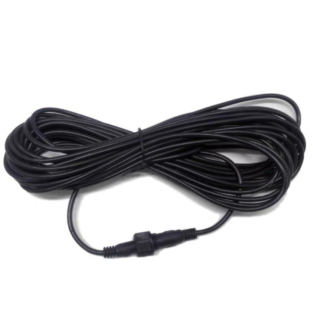 Cablu prelungitor IP65 , pentru lampi solare, material cauciuc si cupru, 2 Pini mama- tata, waterproof, 5 metri, negru [6]