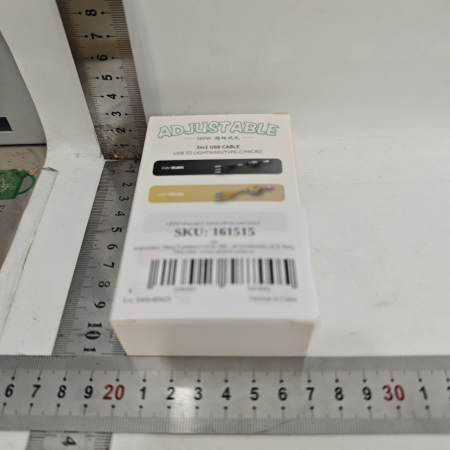 Cablu Retractabil 3in 1 pentru Telefon, , Cablu de incarcare rapida 100W, stil Mecha, potrivit pentru Auto, Universal 1.2M, Negru [5]