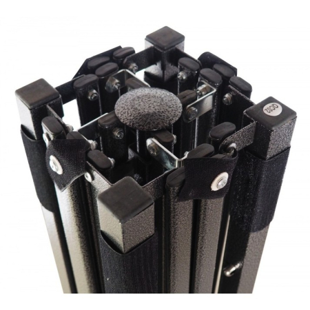 Cadru Metalic pentru Cort Pavilion, , Pliabil de tip Pavilion, Fara Prelata/Unelte, Deschidere Tip Armonica, 4.3 x 2.9 x 2.7 m, Negru [3]