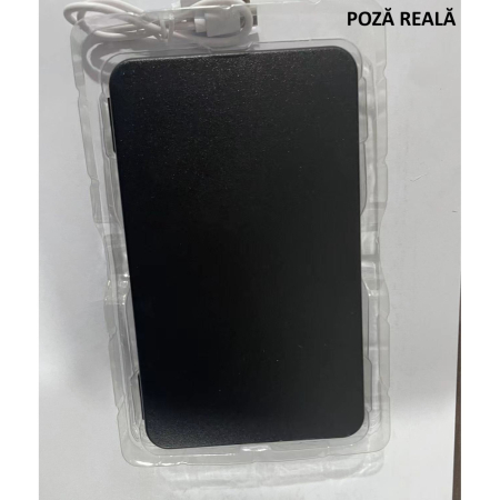 Calculator de Mana Reincarcabil cu Tabla de Scris, , Calculator Portabil, Ecran LCD, Afisaj cu 12 Cifre, Ecran de 15 cm, Culoare Negru [9]