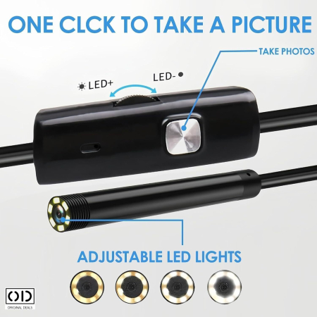  Camera Endoscop Android Full HD Inspectie Auto si Instalatii Original Deals  [11]