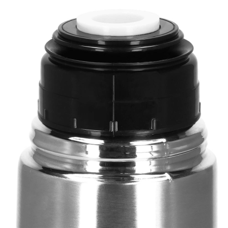 Cana termos cu pahar, perete din inox dublu izolat, 500ml, 24cm, argintiu [15]