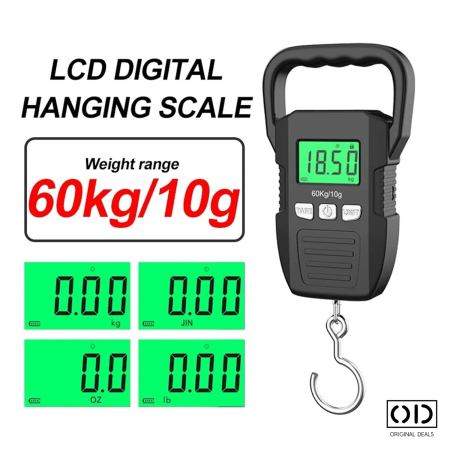 Cantar Electronic Portabil 10g–60Kg cu Afisaj Digital si Acumulator USB C – ORIGINAL DEALS [6]