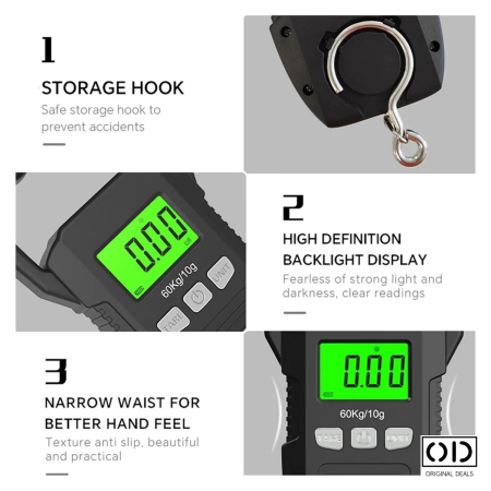 Cantar Electronic Portabil 10g–60Kg cu Afisaj Digital si Acumulator USB C – ORIGINAL DEALS [7]