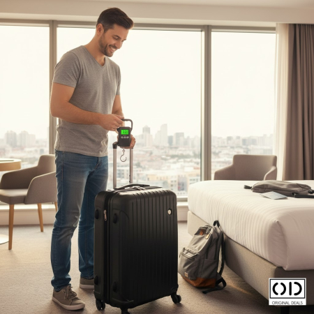 Unelte, Scule & Piese Accesorii - Cantar Electronic Portabil 10g–60Kg cu Afisaj Digital si Acumulator USB C – ORIGINAL DEALS