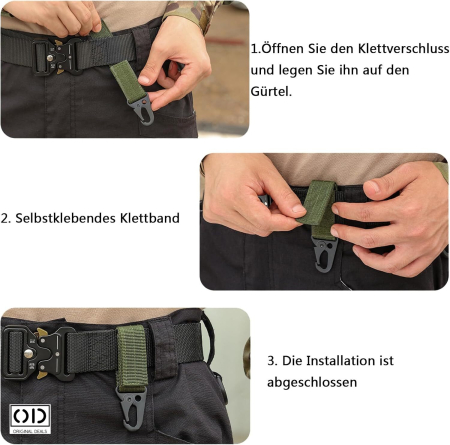 Carabina Metalica cu Inel pentru Chei – Set 3 Camuflaj – ORIGINAL DEALS [12]