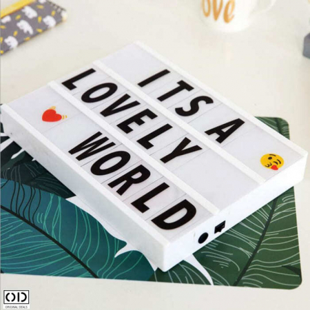 Caseta luminoasca cu caractere speciale Caseta luminoasa pentru mesaje Panou Iluminat cu mesaj anunt iluminat spatii comerciale decor pentru petreceri lampa de veghe pentru copii Mesaj Personalizat [12]