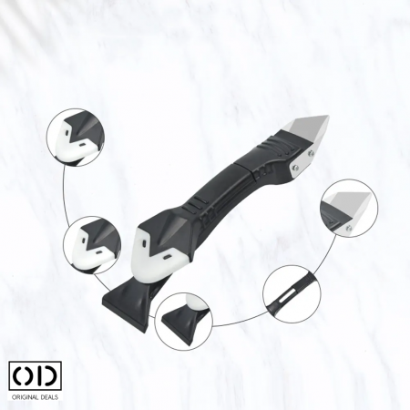 Spatula pentru silicon Aplicator silicon rosturi Racleta silicon Set pentru indepartare si pus silicon Razuitoare pentru silicon Spatule pentru aplicare silicon Aplicator nivelant silicon [3]