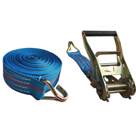 Casa si Bricolaj - Chinga Ancorare cu Clichet, , 10 m Lungime, 5 cm Latime, Albastru