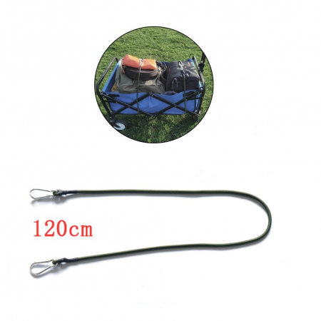Chinga Elastica cu Clichet din Aluminiu, Foarte Rezistenta, 120cm Premium, Original Deals® [5]