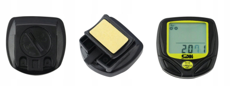 Ciclocomputer vitezometru wireless pentru bicicleta, 14 functii, negru [8]