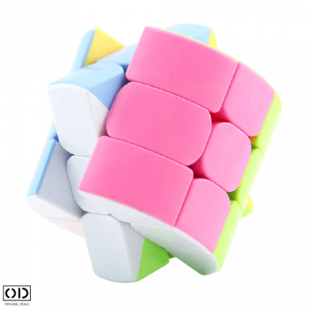 Cilindru Magic Rubik, Jucarie Inteligenta Antistres, 6 Fete Colorate, Premium PVC, Original Deals [1]