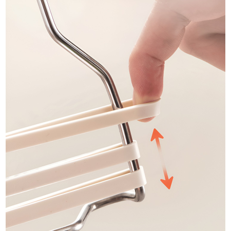 Clema pentru Boluri, , Anti-Alunecare, din Silicon, de Uz Casnic, Rezistent la Temperaturi Inalte, 17.6x11.5x5.15cm, Gri [9]