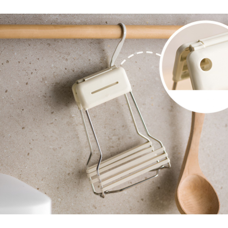 Clema pentru Boluri, , Anti-Alunecare, din Silicon, de Uz Casnic, Rezistent la Temperaturi Inalte, 17.6x11.5x5.15cm, Gri [2]