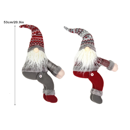 Clema pentru perdea prindere cu arici, model gnom, material textil/poliester, 53 x 23 cm, multicolor [1]