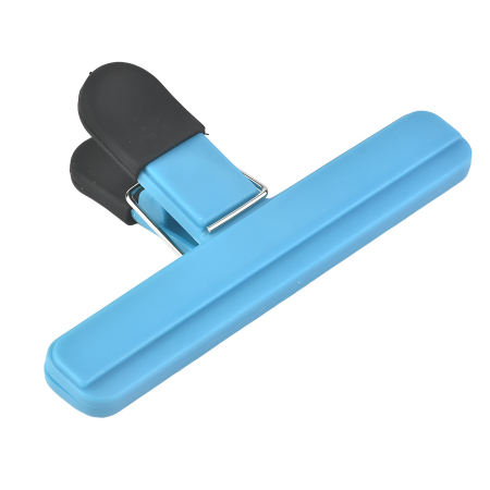 ✨TOATE PRODUSELE✨ - Cleste Multifunctional pentru Sigilarea Pungilor, , din Plastic, Mentine Alimentele Proaspete, 15x7.5 cm, Albastru